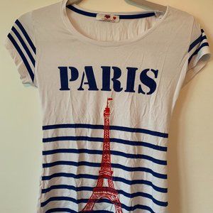 Paris short sleeve tee-shirt